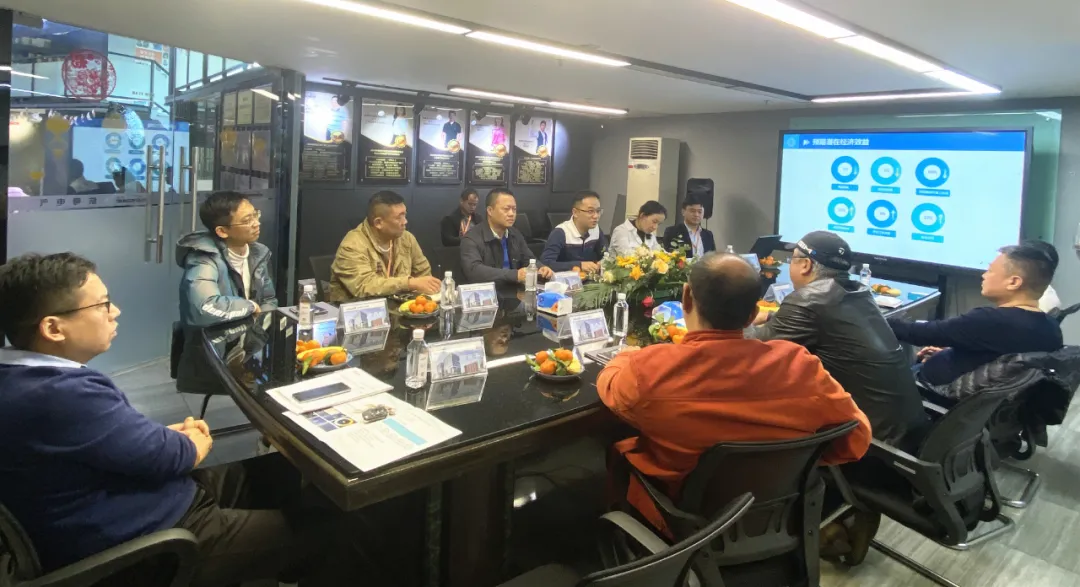 热烈欢迎珠海聚科源建筑工程咨询有限公司领导嘉宾来访考察