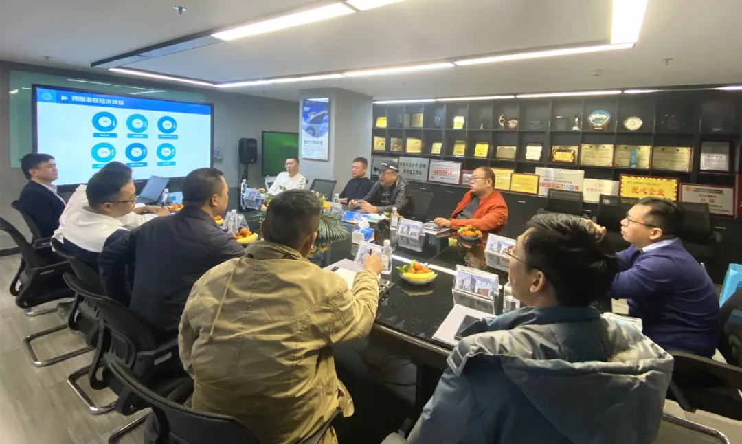 热烈欢迎珠海聚科源建筑工程咨询有限公司领导嘉宾来访考察
